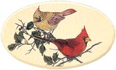 Nantucket Basket Cardinals