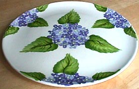 Coupe Platter Hydrangea
