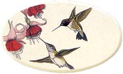 Nantucket Basket Hummingbirds