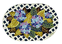 Hydrangea Oval