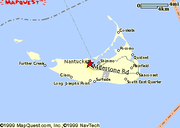 Map of Nantucket