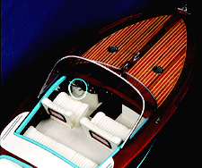 Power Boat Model Close-Up