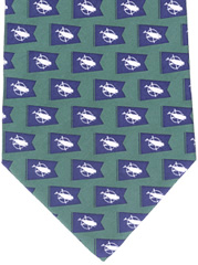 Nantucket Burgee Tie by William Starbuck (Green)