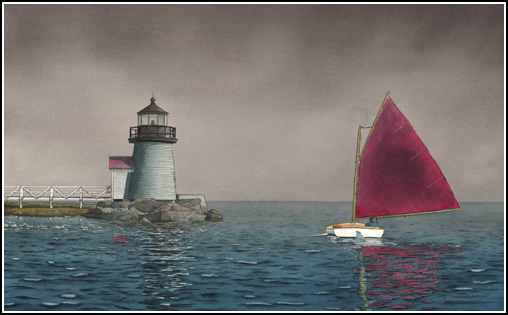Marshall Dubock - Foggy Day Sailing