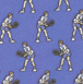 Tennis Tie - Tennis Player - Blue